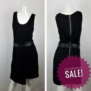 Milly Asymmetrical Hem Sheath Mini Cocktail Dress